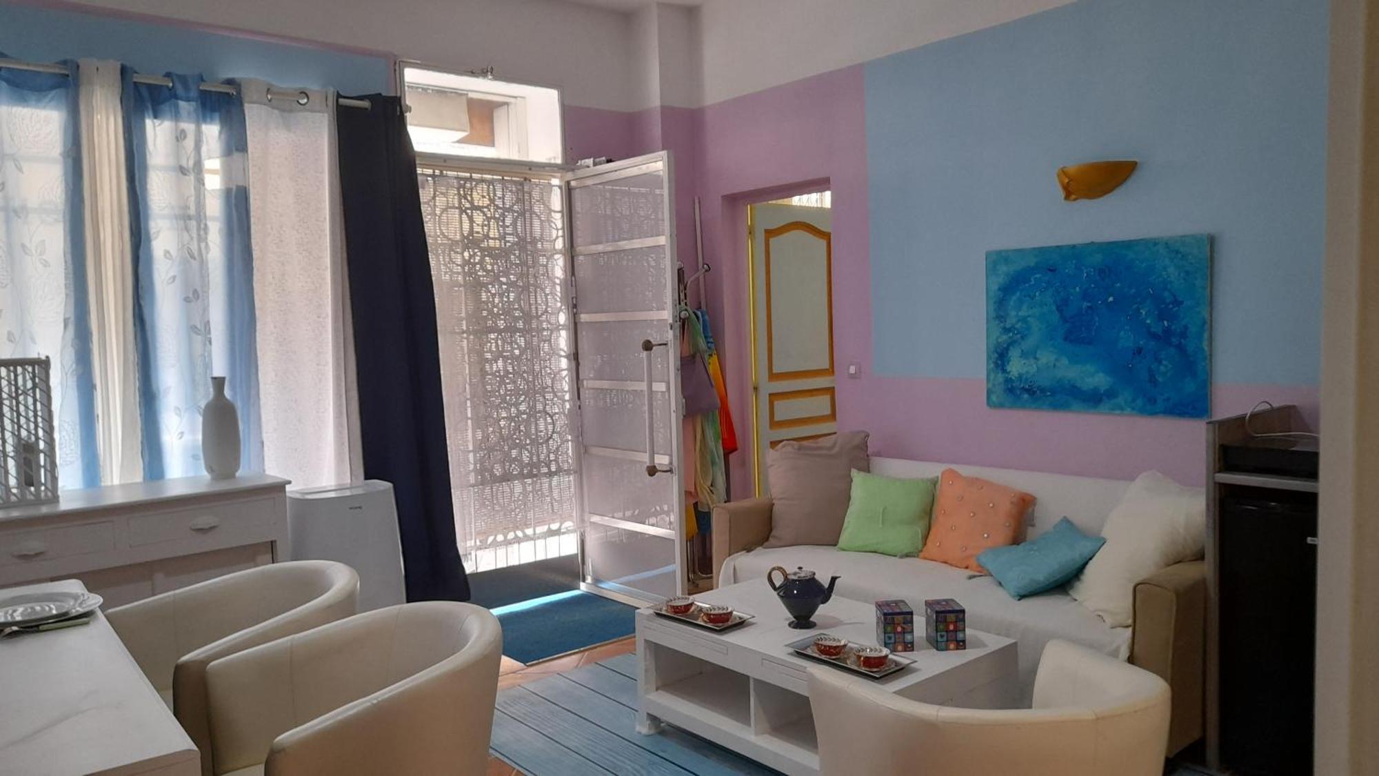Nice Beau 2 Pieces Atypique-Original 200 M Mer, Promenade Des Anglais, Negresco المظهر الخارجي الصورة