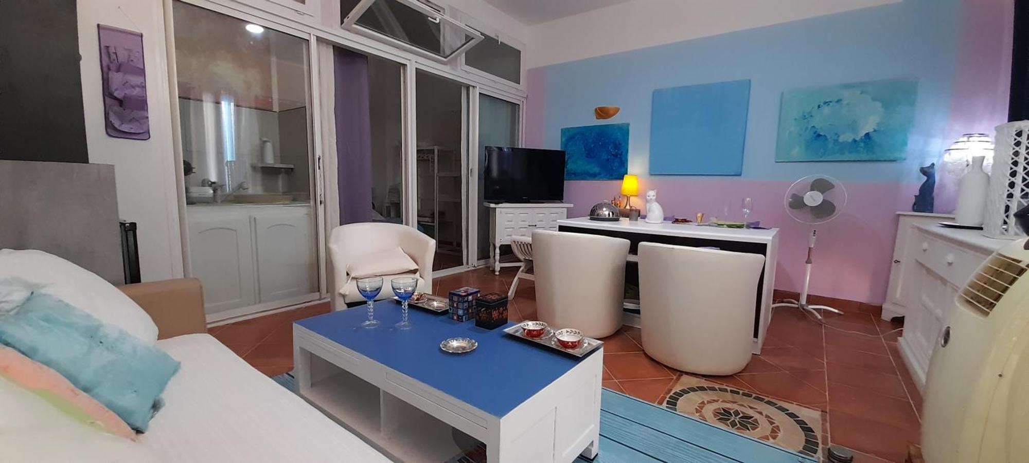 Nice Beau 2 Pieces Atypique-Original 200 M Mer, Promenade Des Anglais, Negresco المظهر الخارجي الصورة